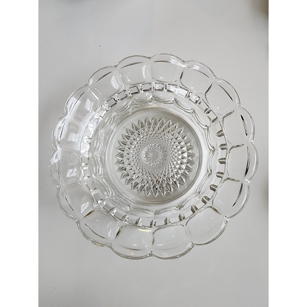 Vintage EAPG Glass Bowl
